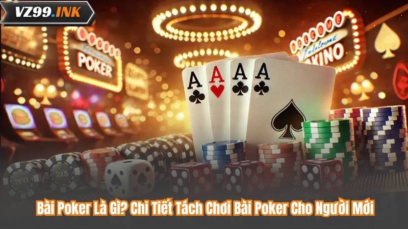 Bài Poker Là Gì? Chi Tiết Tách Chơi Bài Poker Cho Người Mới